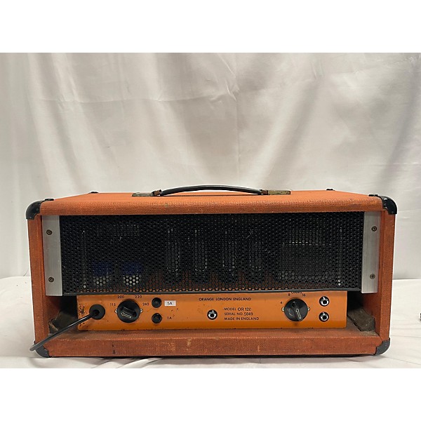 Vintage Orange Amplifiers 1970s OR-120 Tube Guitar Amp Head