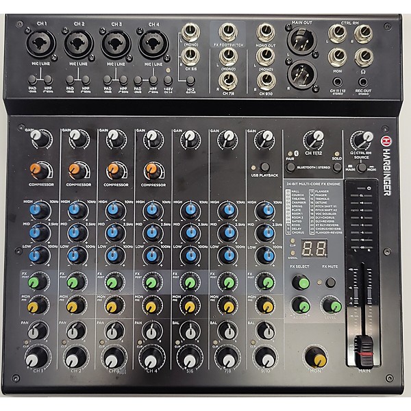 Used Harbinger LX12 Digital Mixer