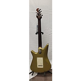 Used Ernie Ball Music Man Used Ernie Ball Music Man Albert Lee Signature Tremolo Metallic Gold Solid Body Electric Guitar