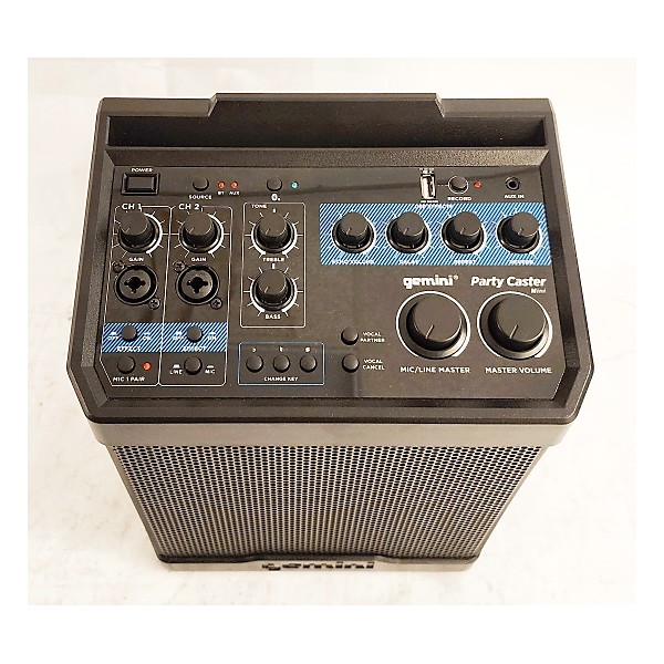Used Gemini Party Caster Mini Sound Package