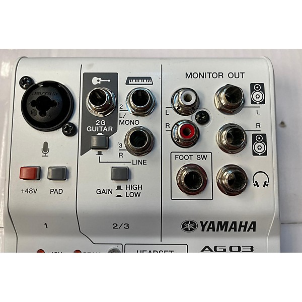 Used Yamaha AG03 Audio Interface | Guitar Center