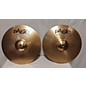 Used Paiste 14in 201 Bronze Hi-hat Pair Cymbal thumbnail