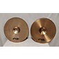 Used Paiste 14in 201 Bronze Hi-hat Pair Cymbal