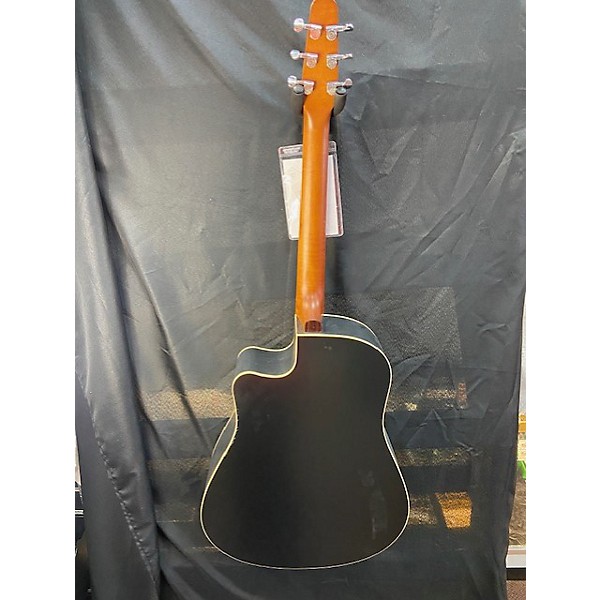 Used Seagull Entourage CW Black GT QI Acoustic Guitar