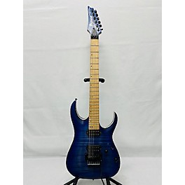 Used Ibanez Used Ibanez RGAR42MFNT Blue Solid Body Electric Guitar