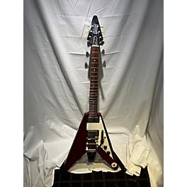 Vintage Gibson Vintage 1998 Gibson Flying V Lonnie Mack Cherry Solid Body Electric Guitar