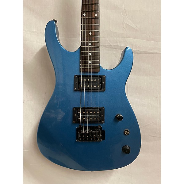 Used Kramer Used Kramer XL Blue Solid Body Electric Guitar