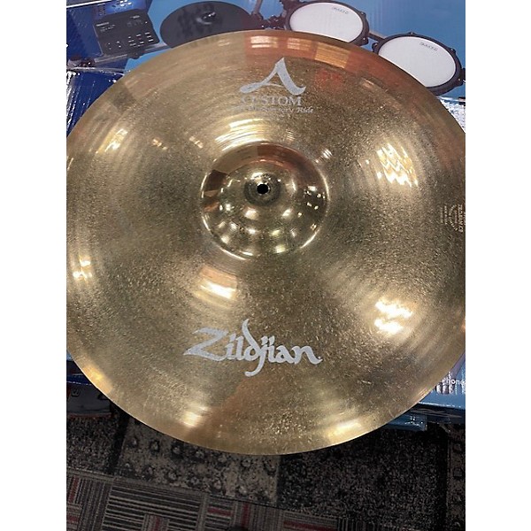 Used Zildjian 21in A Custom 20th Anniversary Ride Cymbal