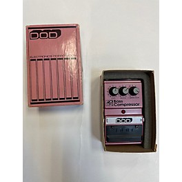 Used DOD FX82 Bass Compressor Bass Effect Pedal