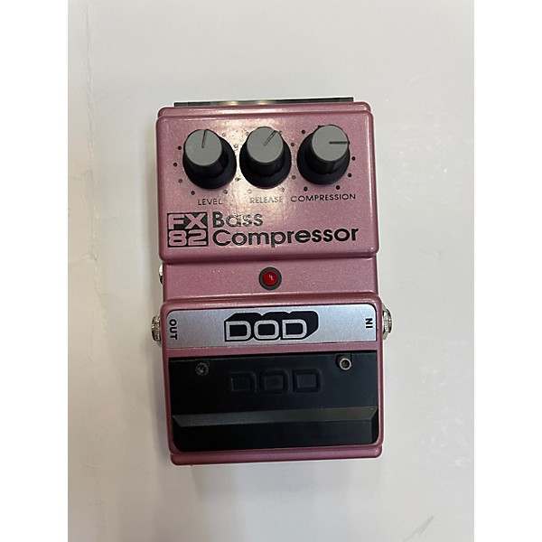 Used DOD FX82 Bass Compressor Bass Effect Pedal
