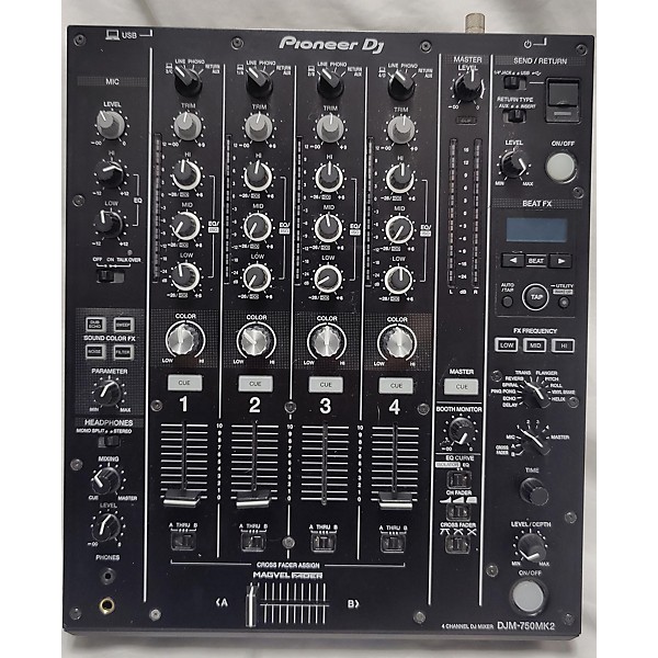 Used Pioneer DJ DJM-750MK2 DJ Mixer | Guitar Center