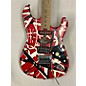 Used EVH Striped Series Frankie Solid Body Electric Guitar