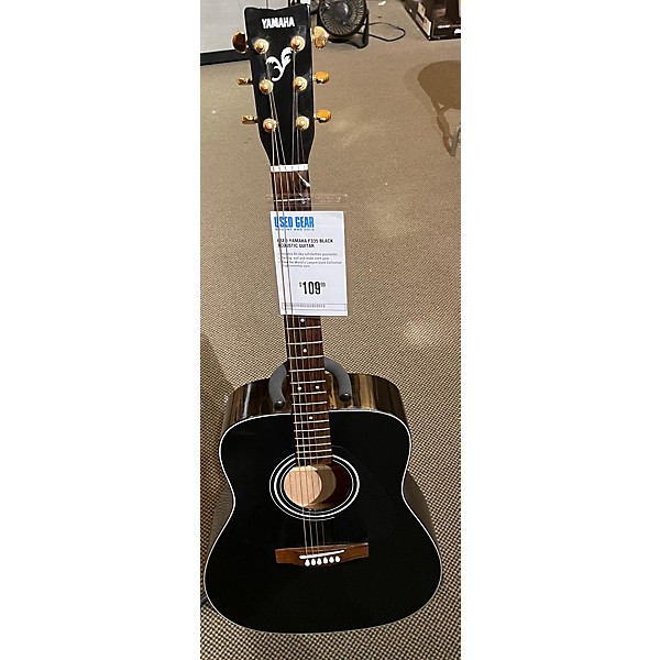 Used Yamaha F335 Acoustic Guitar Black | Guitar Center