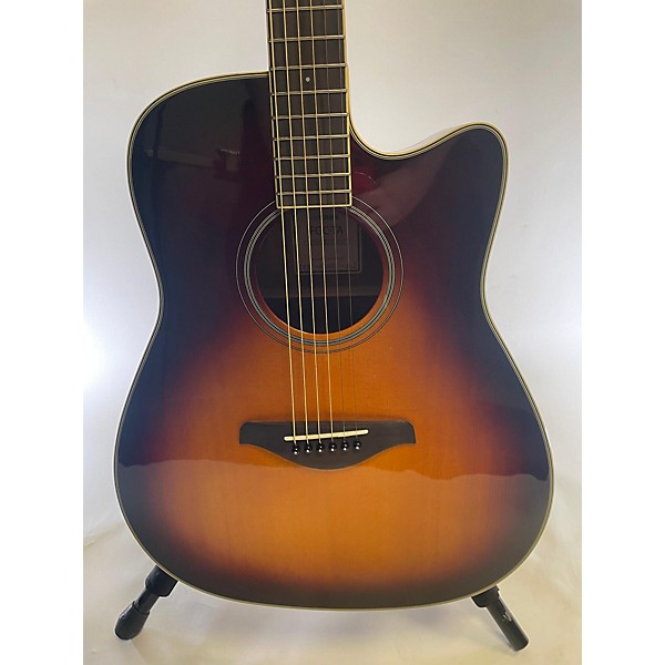 Used Yamaha Fgcta Acoustic Electric Guitar