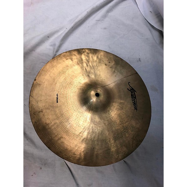 Used Agazarian 16in Thin Crash Cymbal