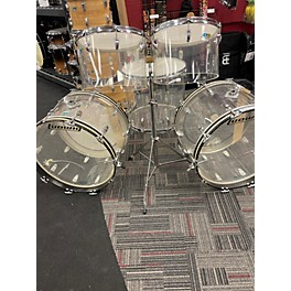 Vintage Ludwig 1970s Vistalite 4pc Kit