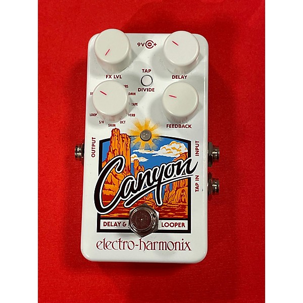 Used Electro-Harmonix Canyon Delay And Looper Effect Pedal