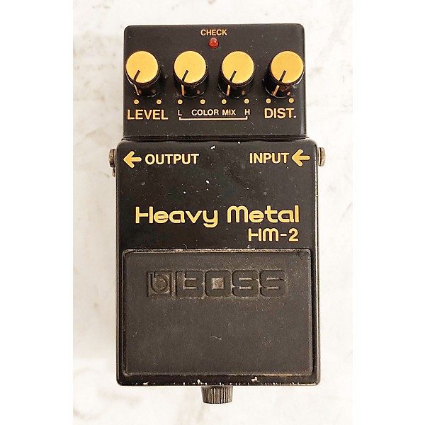 Used BOSS 1985 HM2 Heavy Metal Effect Pedal