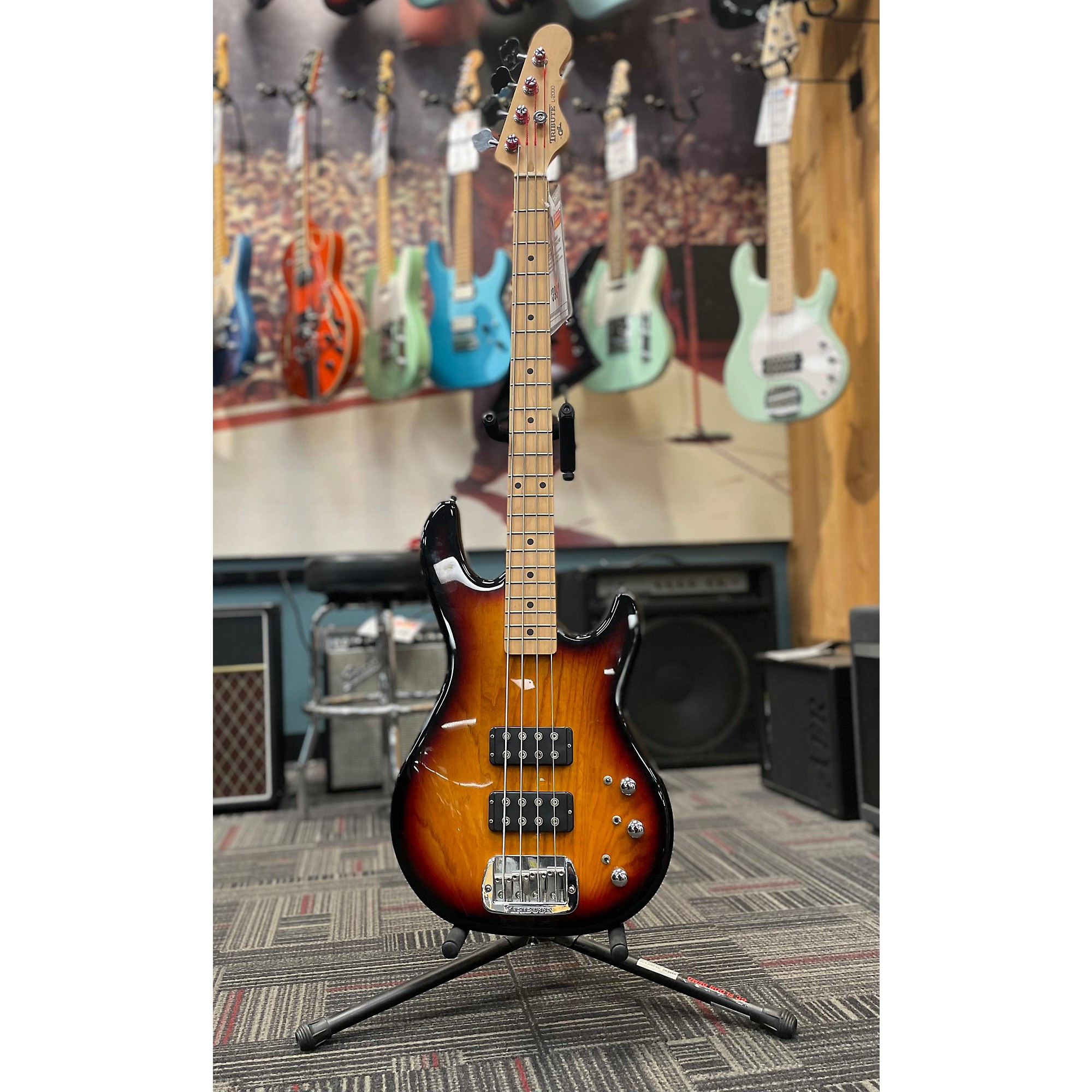 Used G&L L-2000 Electric Bass Guitar Brown Sunburst | Guitar Center