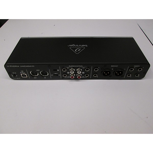 Used Behringer U-Phoria UMC404HD Audio Interface