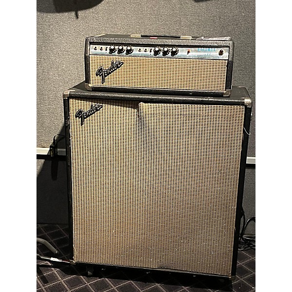 Used Fender 1977 BASSMAN 50 Tube Bass Amp Head