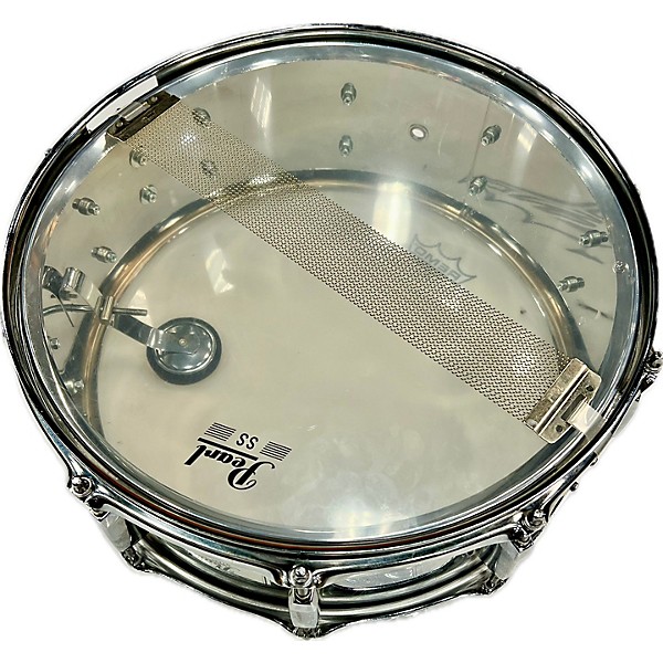 Used Pearl 14X5  Steel Snare Drum