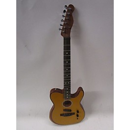 Used Fender Used Fender Acoustasonic Player Telecaster Butterscotch Acoustic Electric Guitar