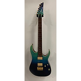 Used Ibanez Used Ibanez RG421 GRADIENT BLUE Solid Body Electric Guitar