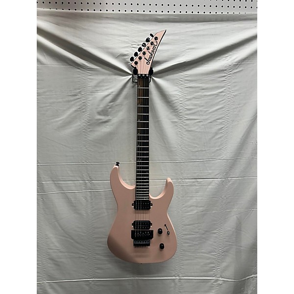 Used Jackson American Series Virtuoso Electric Guitar Satin Shell Pink Solid Body Electric Guitar