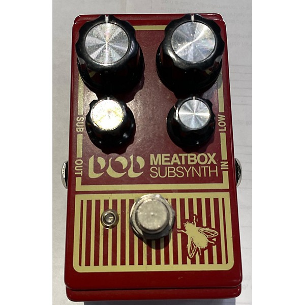Used DOD Meatbox Subsynth Pedal