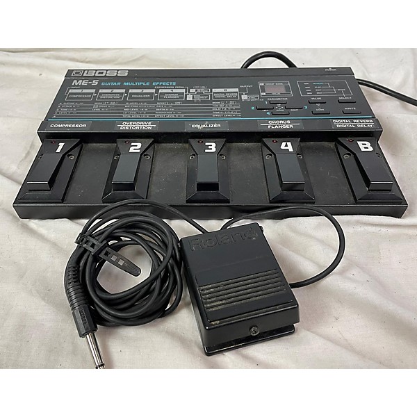 Used BOSS ME-5 Effect Processor