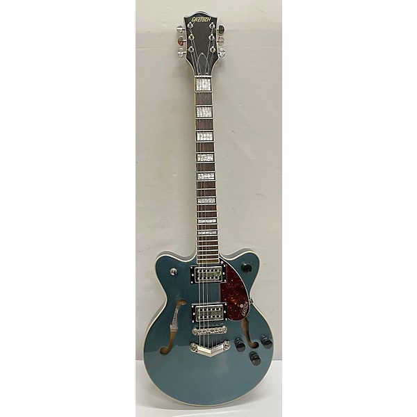 Used Gretsch Guitars Used Gretsch Guitars G2655 Gunmetal Blue Hollow Body Electric Guitar