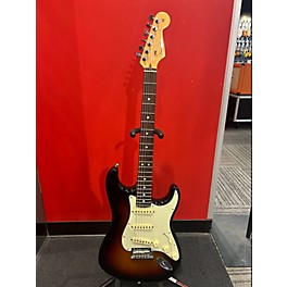 Used Fender American Professional Stratocaster With Rosewood Neck 2 Color Sunburst Solid Body Electric Guitar