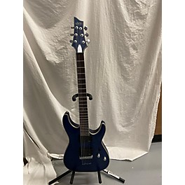 Used Schecter Guitar Research Used Schecter Guitar Research C1 Platinum Trans Blue Solid Body Electric Guitar