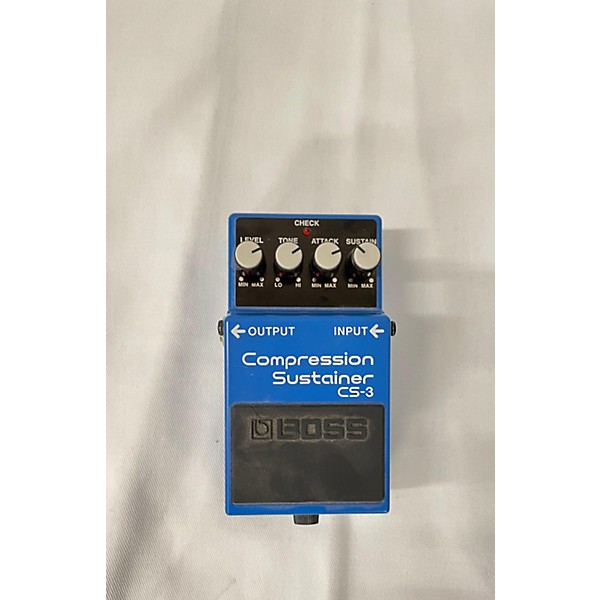 Used BOSS CS3 Compressor Sustainer Effect Pedal
