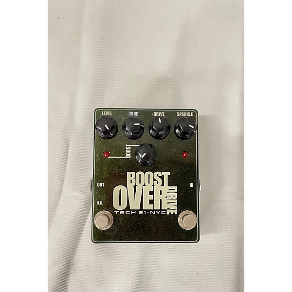 Used Tech 21 Boost Overdrive Effect Pedal