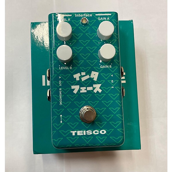 Used Teisco Interface Pedal Audio Interface