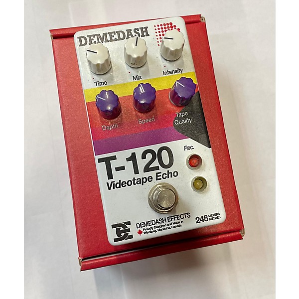 Used Used  Demedash Effects T-120 Deluxe Videotape Echo V2