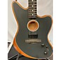 Used Fender Used Fender AMERICAN ACOUSTASONIC JAZZMASTER GREY Acoustic Electric Guitar