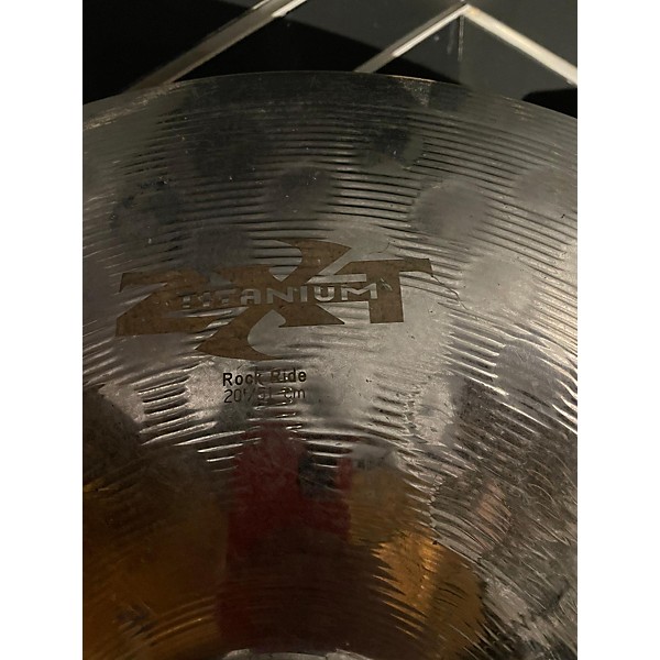 Used Zildjian 20in ZXT Titanium Rock Ride Cymbal