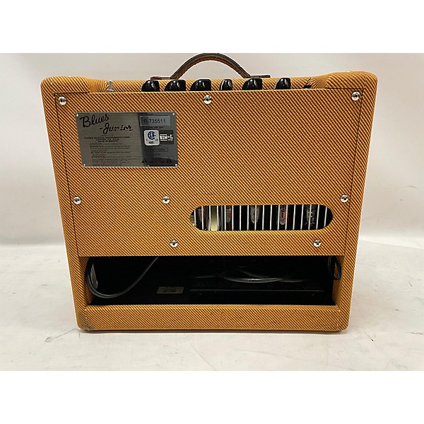 Used Fender Blues Junior 15W 1x12 LTD Ed. Tweed Tube Guitar Combo Amp