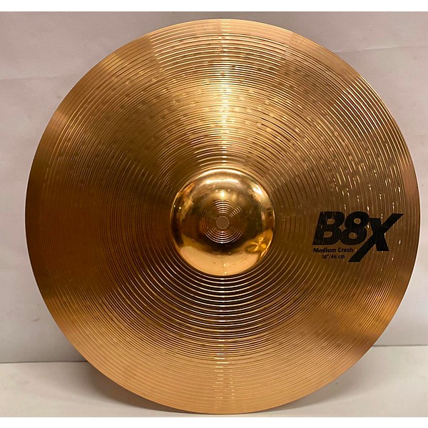 Used SABIAN 19in B8 Medium Crash Cymbal