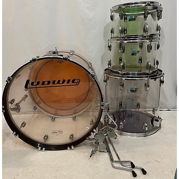 Used Ludwig Vistalite Reissue Drum Kit