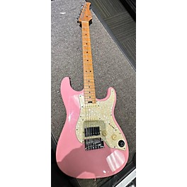 Used Gtrs Used Gtrs Stratocaster Pink Solid Body Electric Guitar