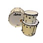 Used Ludwig Used Ludwig 3 piece Exotic Legacy Classic Maple Polar White Drum Kit