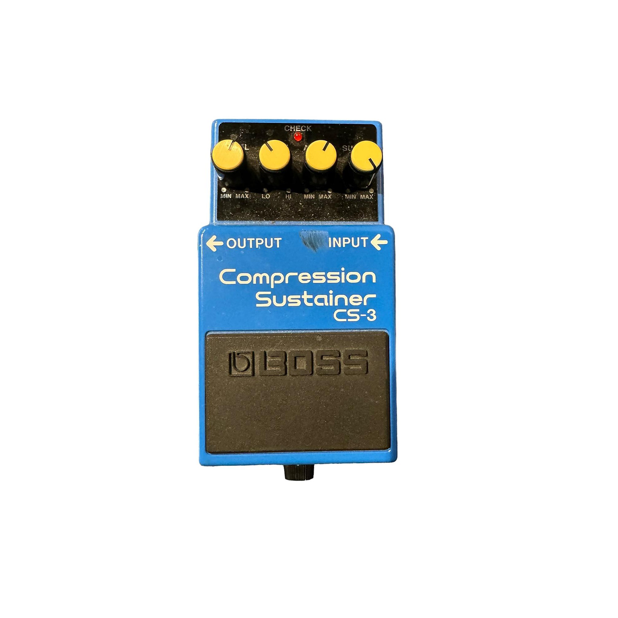 Used BOSS CS3 Compressor Sustainer Effect Pedal | Guitar Center