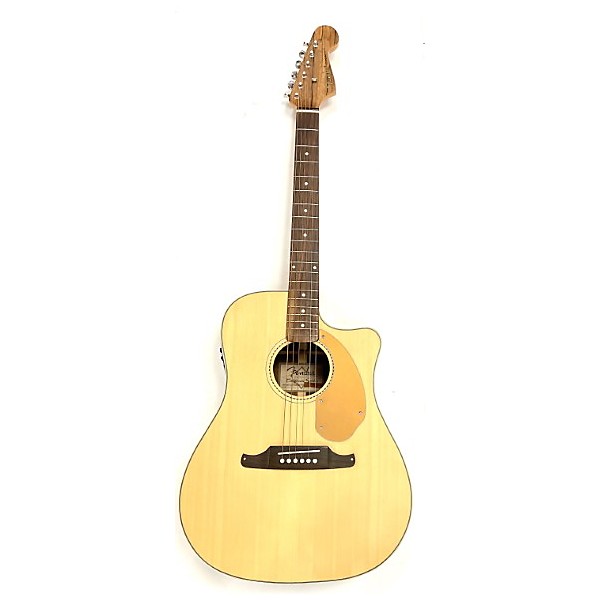Used Fender Sonoran SCE Wildwood IV Acoustic Electric Guitar