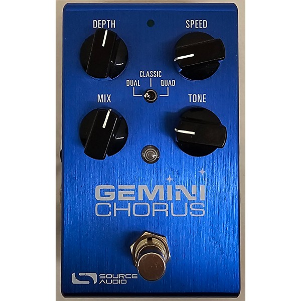 Used Source Audio Gemini Chorus Effect Pedal