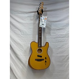 Used Fender Used Fender Acoustasonic Player Telecaster Butterscotch Blonde Acoustic Electric Guitar