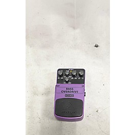 Used Behringer BOD400 Bass Overdrive Bass Effect Pedal